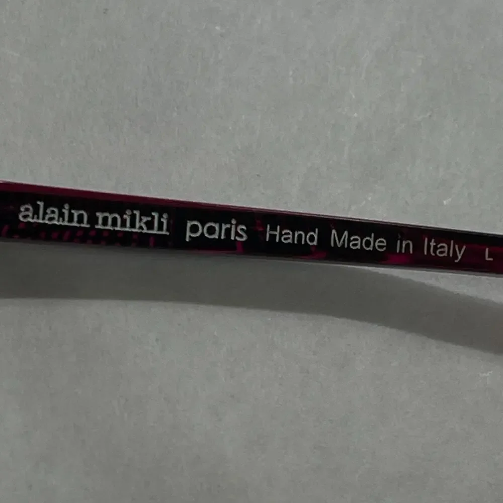 Alain Mikli Paris Eyeglasses Frames Only 54-17-140 Purple Hand Made in Italy